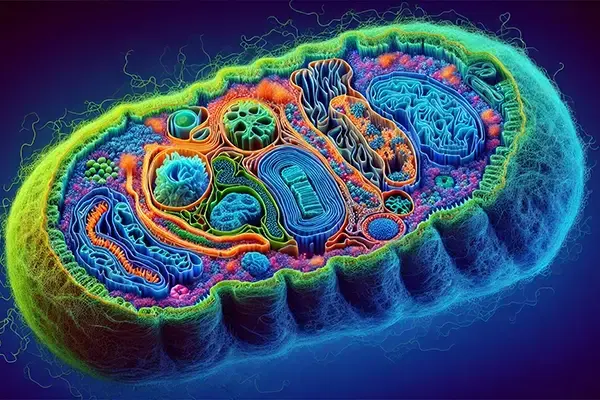 Visualizing the inner mitochondrial membrane, this image is key to understanding mitochondrial dysfunction in autism spectrum disorders. Featured in the PatchMD post 'Exploring the Link,' it sheds light on potential interventions for addressing this connection and promoting overall health.